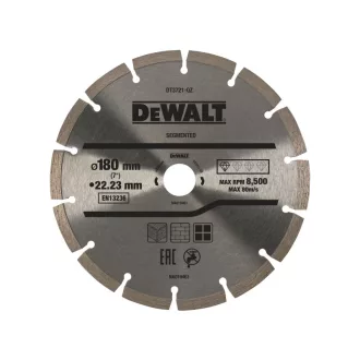   DEWALT Diamantový rezací kotúč univerzálny 180 x 2,4 x 7,0 x 22,2 mm segmentovaný