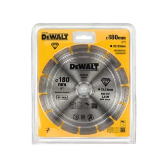   DEWALT Diamantový rezací kotúč univerzálny 180 x 2,4 x 7,0 x 22,2 mm segmentovaný