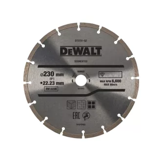  DEWALT Diamantový rezací kotúč univerzálny 230 x 2,4 x 7,0 x 22,2 mm segmentovaný