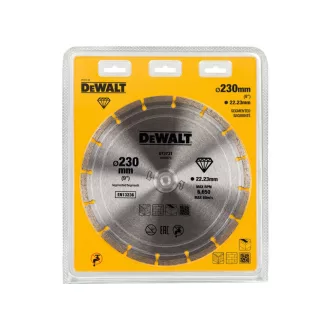   DEWALT Diamantový rezací kotúč univerzálny 230 x 2,4 x 7,0 x 22,2 mm segmentovaný