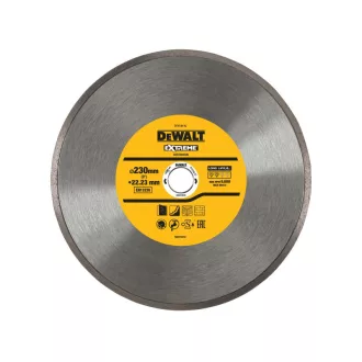   DEWALT Diamantový rezný kotúč na dlaždice 230 x 2,1 x 7,0 x 22,2 mm plný