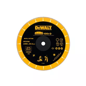   DEWALT Diamantový rezací kotúč na kov 355 x 1,6 x 3,0 x 25,4 mm segmentovaný