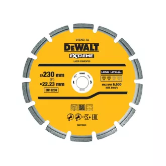   DEWALT Diamantový rezací kotúč na tvrdé materiály 230 x 2,8 x 8,5 x 22,2 mm segmentovaný