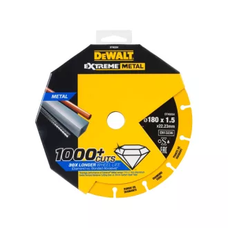   DEWALT EXTREME METAL Diamantový rezací kotúč na kov 180 x 1,5 x 22,2 mm (kov/alu/inox)