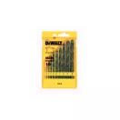 DEWALT Sada spirálových vŕtakov 10 kusov HSS-R DIN 338 (1,0 - 10 mm)