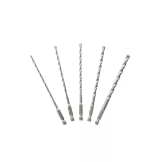   DEWALT Súprava kameninových vŕtacích kľúčov 5 kusov 1/4" s bitovým držiakom (4 -8 mm)