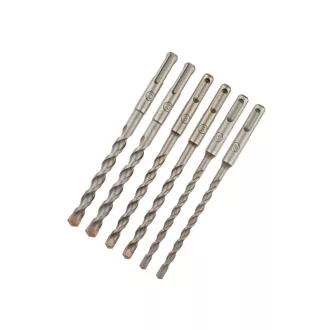 DEWALT Sada vŕtačiek do skaly 6 dielna SDS-Plus (6 -10 mm)