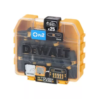   DEWALT Flextorq bitka PZ2 x 25 mm v Tough Case krabici (25 ks)