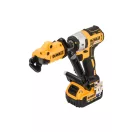 DEWALT Adaptér pre rezanie plechu s otáčateľnou hlavou o 360° pre batériové stroje s upínaním 1/4"