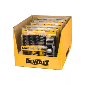 DEWALT Sada hrotov bitov 47 dielov + ochranné okuliare