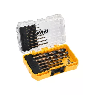   DEWALT BLACK & GOLD Súprava vrtákov do kovu 14-dielna (1,0 - 8,0 mm)