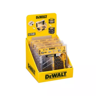   DEWALT BLACK & GOLD Súprava vrtákov do kovu 23-dielna (1,0 - 12,0 mm)