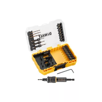   DEWALT FLEXTORQ Predvŕtanie a sada bitov s adaptérom 24 dielna