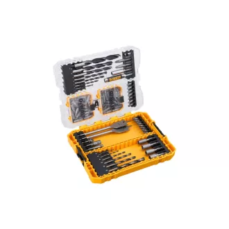 DEWALT TOUGHCASE Sada bitov a vrtákov 100 kusov (PH,PZ)