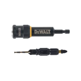   DEWALT Zápustný vrták + 8 mm predvŕtanie + PZ2 x 25 mm bitový hrot