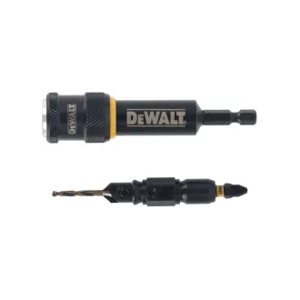   DEWALT Zápustný vrták + 12 mm predvŕtanie + PZ2 x 25 mm bitový hrot