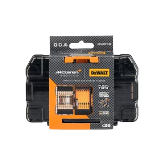   DEWALT/McLaren Sada bitov 28 dielov s bitovým držiakom Impact Ready v TOUGH CASE