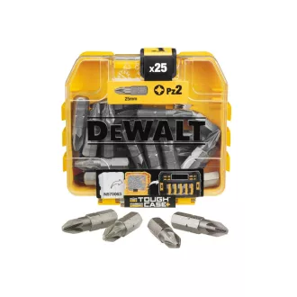 DEWALT Bitka PZ2 x 25 mm v Tough Case krabici (25 ks)