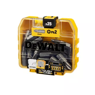 DEWALT Bitka PH2 x 25 mm v Tough Case krabici (25 ks)