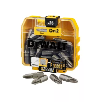 DEWALT Bitka PH2 x 25 mm v Tough Case krabici (25 ks)