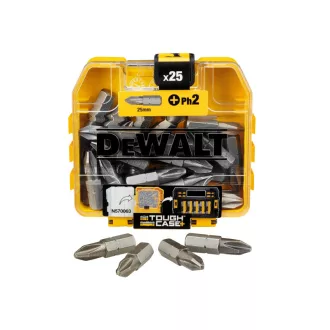DEWALT Bitka PH2 x 25 mm v Tough Case krabici (25 ks)