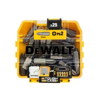 DEWALT Bitka PH2 x 25 mm v Tough Case krabici (25 ks)