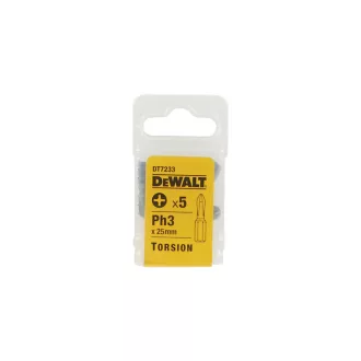 DEWALT Hrot bitu PH3 x 25 mm (5 ks)