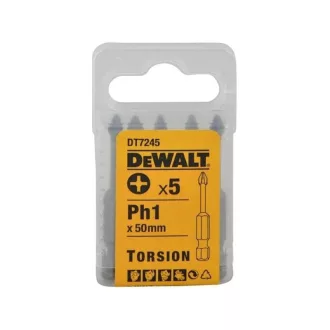 DEWALT Hrot bitu PH1 x 57 mm (5 ks)