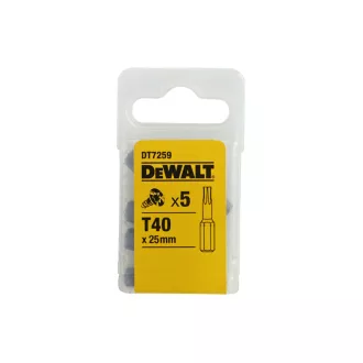 DEWALT Hrot bitu T40 x 25 mm (5 ks)