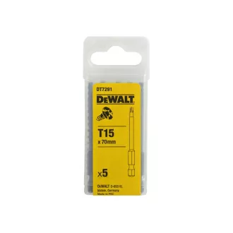 DEWALT Hrot bitu T15 x 70 mm (5 ks)