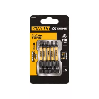 Hrot nástavca DEWALT Extreme Impact T10 x 57 mm (5 ks)