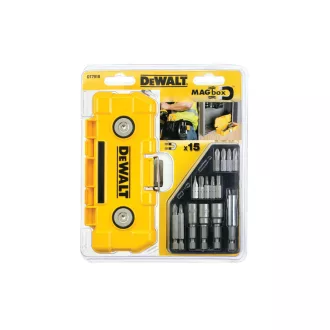 Sada hrotov DEWALT MagBox Bit 15 kusov