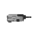 DEWALT Flextorq uhlový skrutkovač adaptér s LED osvetlením 1/4" Hex (s USB káblom)