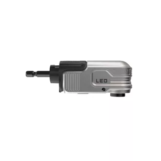   DEWALT Flextorq uhlový skrutkovač adaptér s LED osvetlením 1/4" Hex (s USB káblom)