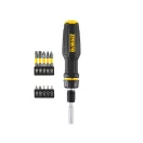 DEWALT Račňový skrutkovač so sadou bitov