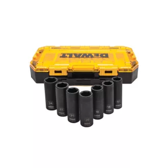   DEWALT Súprava nástrčných kľúčov dlhých do stroja 7-dielna 1/2" (17-24 mm)