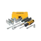 DEWALT Sada bitov a nástrčných kľúčov 50 kusov 1/4"