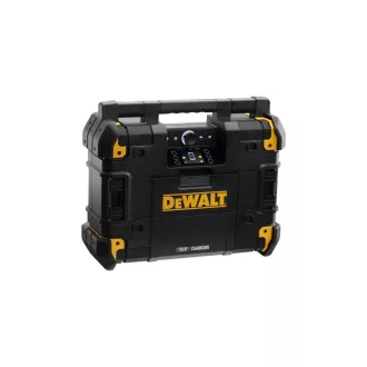   DEWALT Akumulátorové / sieťové rádio a nabíjačka kompatibilné s TSTAK, DAB+, Bluetooth / 45 W (bez batérie)