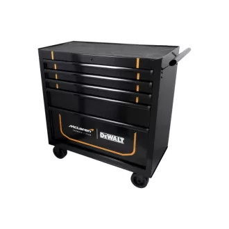   DEWALT/McLaren Vozíkový kovový vozík na náradie 900 mm, 5 zásuviek