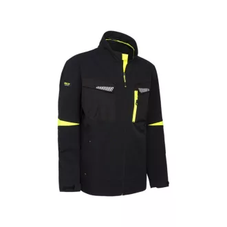   FLEXIMOVE Elastická pracovná bunda s 4-smernou strečovou tkaninou čierna L 250 g/m²