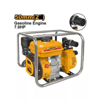   INGCO Benzínové čerpadlo na vodu 2" 208 cm³ 7 HP 33 m³/h