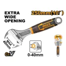 INGCO Nastaviteľný vidlicový kľúč 0-40 mm / 250 mm CrV