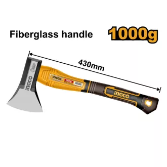 INGCO Sekera 1000 g s ručkou z sklených vlákien