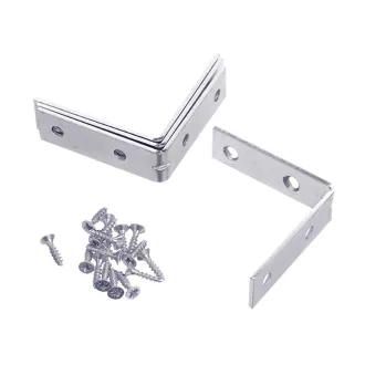 INGCO Uholný spojovací plech 50 x 50 mm (4 ks)