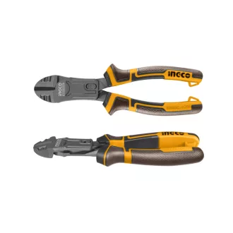 INGCO Bočné štípacie kliešte s prevodom 200 mm CrV