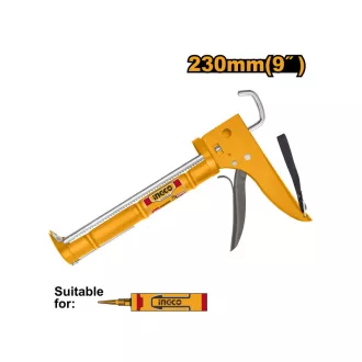 INGCO Stlačovacia pištoľ na tmel 230 mm vyztužená