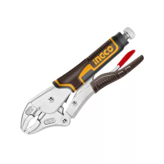 INGCO Zakrivené samozaťahovacie kliešte 250 mm CrV