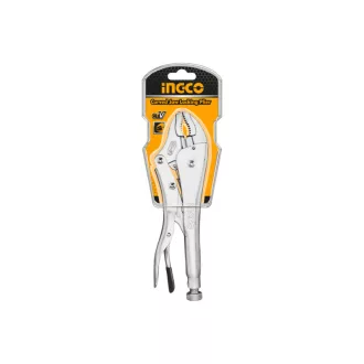 INGCO Zakrivené samozaťahovacie kliešte 250 mm CrV