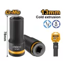 INGCO Dlhý nástrčný kľúč 1/2" 13 mm CrMo