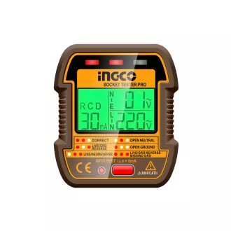 INGCO Tester zástrčiek 30 mA